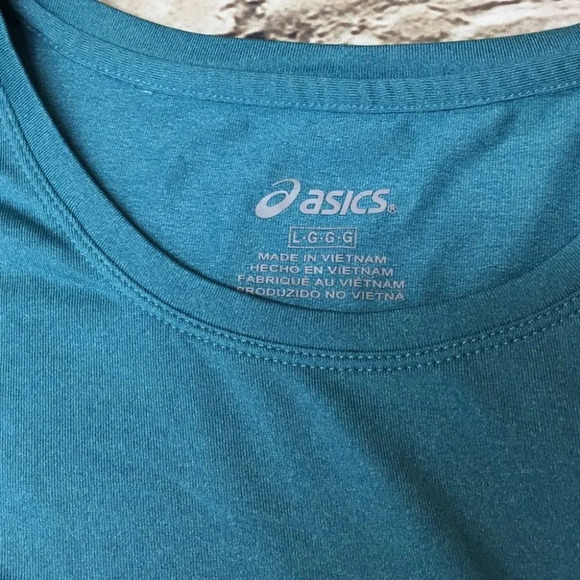 WS85 Women’s ASICS Running Brand Workout Shirt L - Picture 3 of 3
